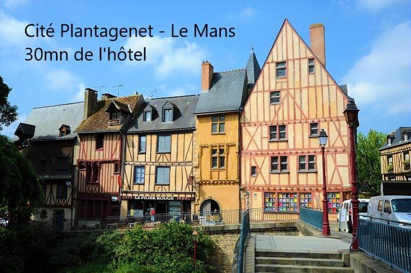 Hotel-Restaurant Ricordeau Loué Eksteriør billede